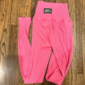 Daily drills ribbed leggings